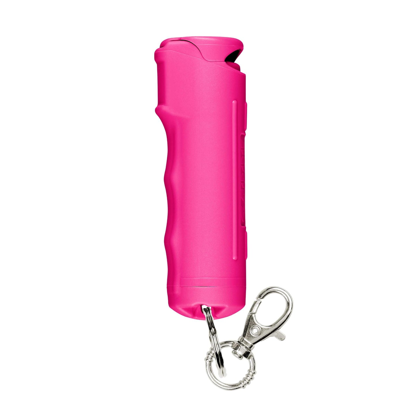 SABRE Pepper Gel Spray with Fast Flip Top Safety & Snap‑Clip Keychain for Self Defense - Max Strength with UV Dye, Finger Grip, Reduces Wind Blowback,10-Sec Spray,14ft Range, Made in USA, 0.54 fl oz