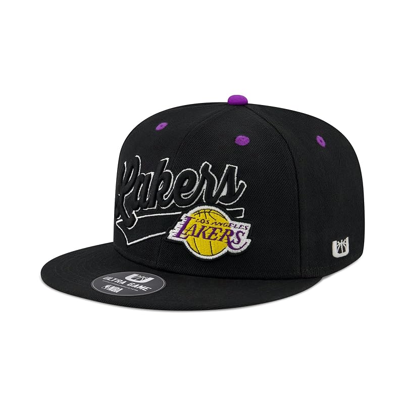 NBA Team Color Adjustable Hat Cap - One Size Fits All, Los Angeles Lakers (Team Color+One Size+Los Angeles Lakers)