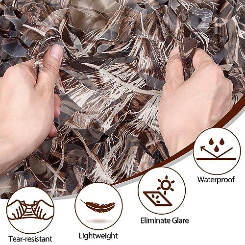 Hunting Camouflage Netting 20x20ft Burlap Sunshade Tarp for Blind Jungle Military