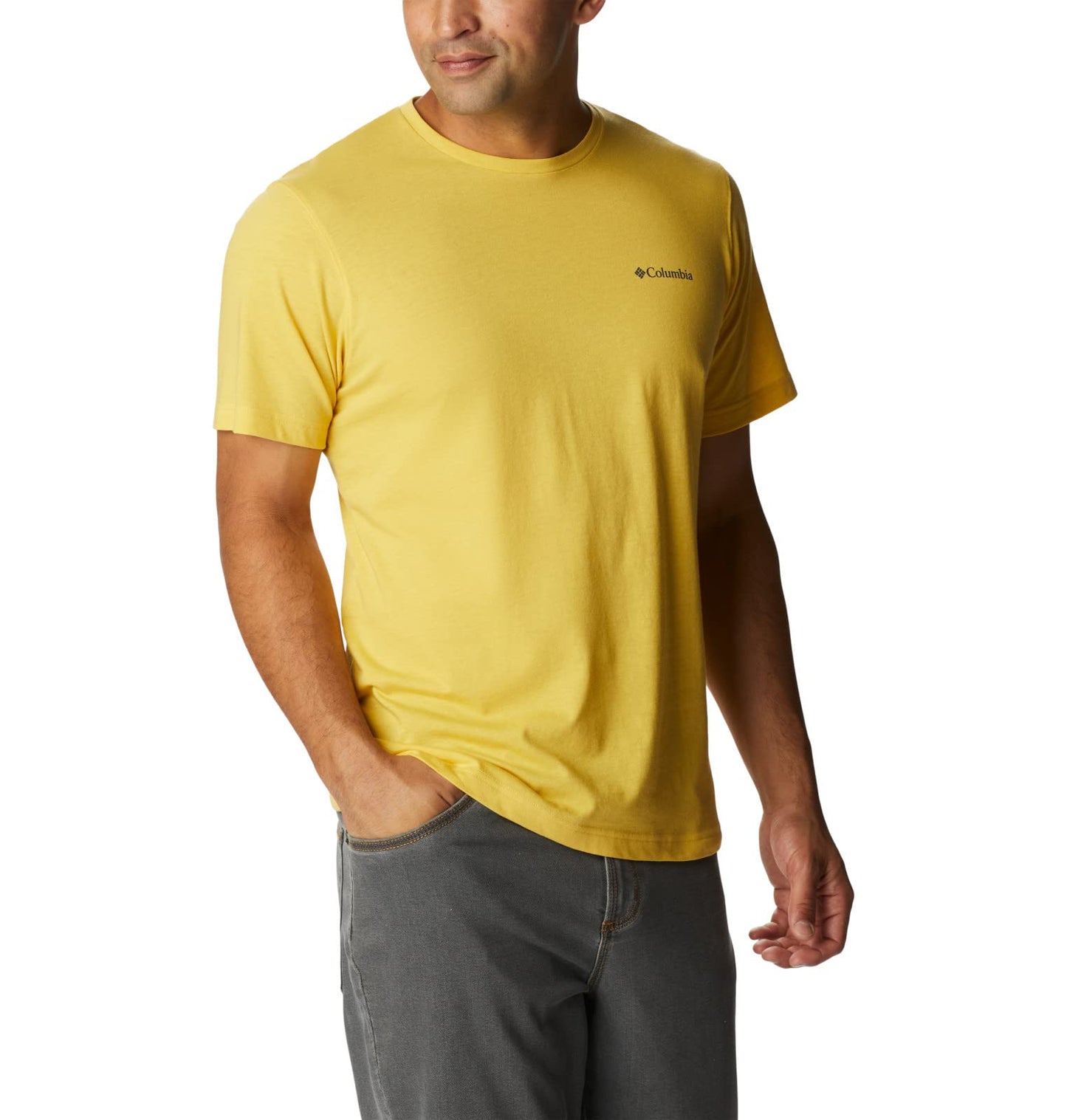 Columbia Men's Thistletown Hills Short Sleeve, Golden Nugget, 5X Big