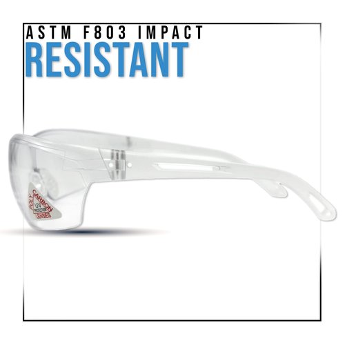 Going One Sports Safety Glasses - Eye Protection Goggles for Racquet Sports, Pickleball, Racquetball, Squash, Basketball, Soccer; Polycarbonate Lenses and Carrying Pouch, for Men and Women