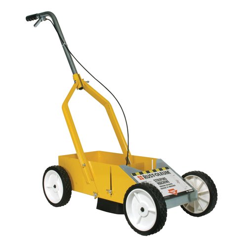 Rust-Oleum 2395000 High-Performance Striping Machine, 9" x 27.5", Yellow