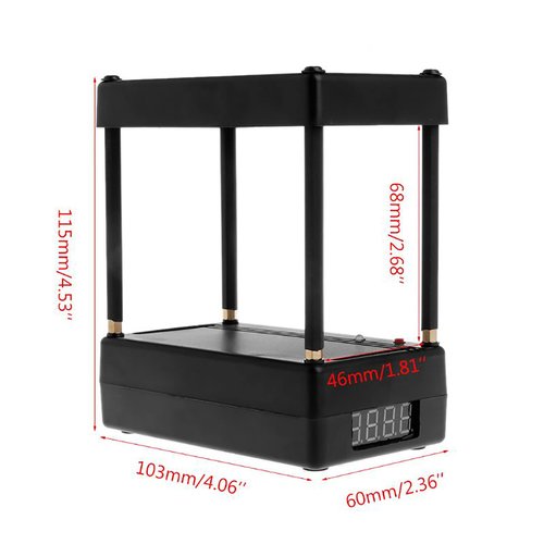 Muzzle Velocity Tester, Multifunctional Shooting Speed Meter, High Sensitivity, Easy to View, and Records 40 Sets of Speed and Kinetic Energy Data at The Same Time