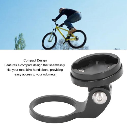 Mountain Odometer Bracket Adjustable Aluminium Alloy Computer Mount Stylish Modern Design for Road (for Bryton)