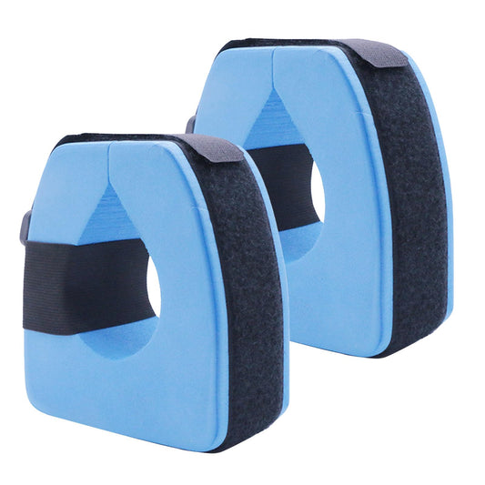 2 Pieces Float Discs Armbands, Foam Swimming Water Cuffs, Water Aerobics Float Ring - Portable Sleeves Bands for Waters Exercise Fitness Training Aquatic Sports Workout