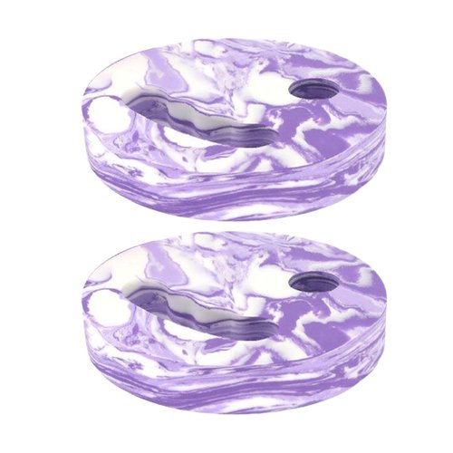 A - Water Aerobics Weights | Aquatic Fitness Discs | EVA Foam Aerobic Workout Discs | Pool Resistancee Aerobic Equipment for Adults & Swimming Beginner - 7.09 Inch in Diamete