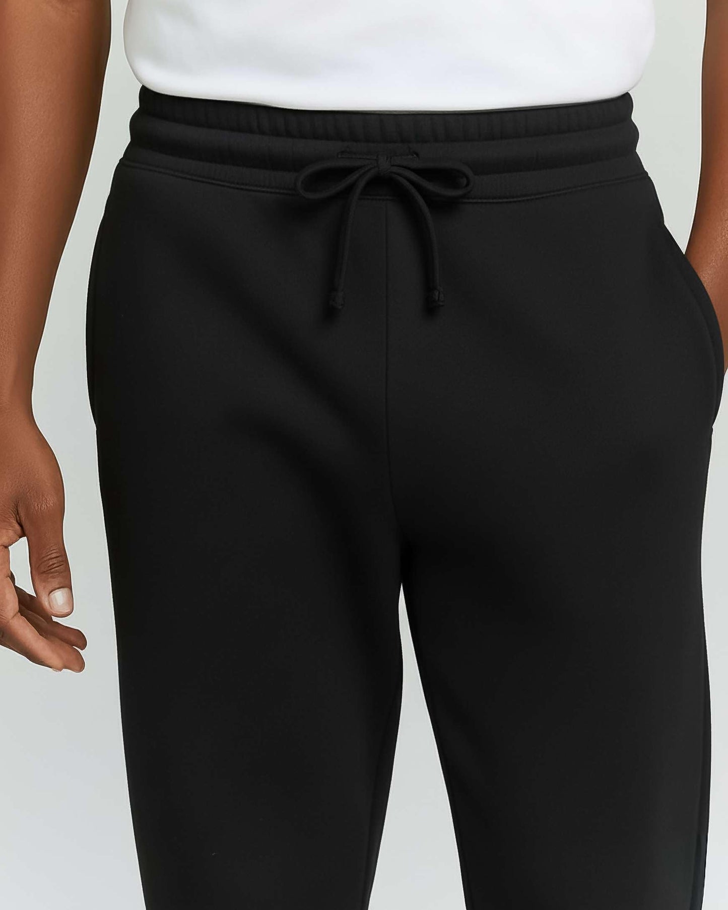 Real Essentials 3 Pack: Men's Cotton Fleece Jogger Sweatpants - Athletic Pants Bottoms with Pockets (Big & Tall Available)