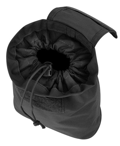 KRYDEX Molle Dump Pouch Roll-Up Drawstring Magazine Utility Pouch Folding Dump Bag (BK)