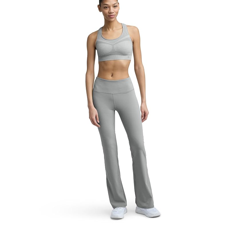 Oxford Gray Heather Champion The Infinity Racerback Sports Bra - Moderate Support, Seamless