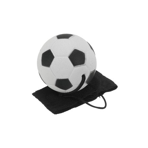 PATIKIL 2.5 Inch Sports Wrist Ball, Soccer Rubber Rebound Wristband Wrist Return Ball Sport on a String for Exercise Play, White