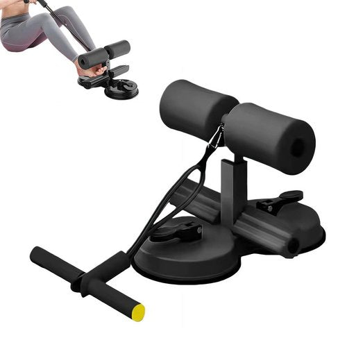 Ab Training Auxiliary Device, 2025 New Portable Adjustable Sit up Core Exercise Equipment, Three Levels of Height Adjustment, Double Suction Cups, Multi-functional Workout Ab Machine for Home Gym