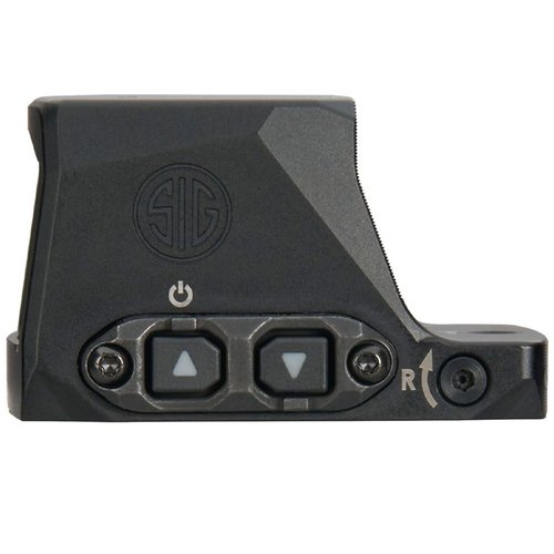 SIG SAUER Romeo-X Enclosed Compact Pistol-Mounted Red Dot Sight - Rugged Durable Aluminum Lightweight Waterproof MOTAC Micro Reflex Sight with 15 Illumination Settings, Circle Dot - Black