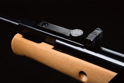 Lancer Tactial x SnowPeak GR1600W 5.5mm .22 Caliber Air Gun - (Wood/Black) Up to 1000 fps