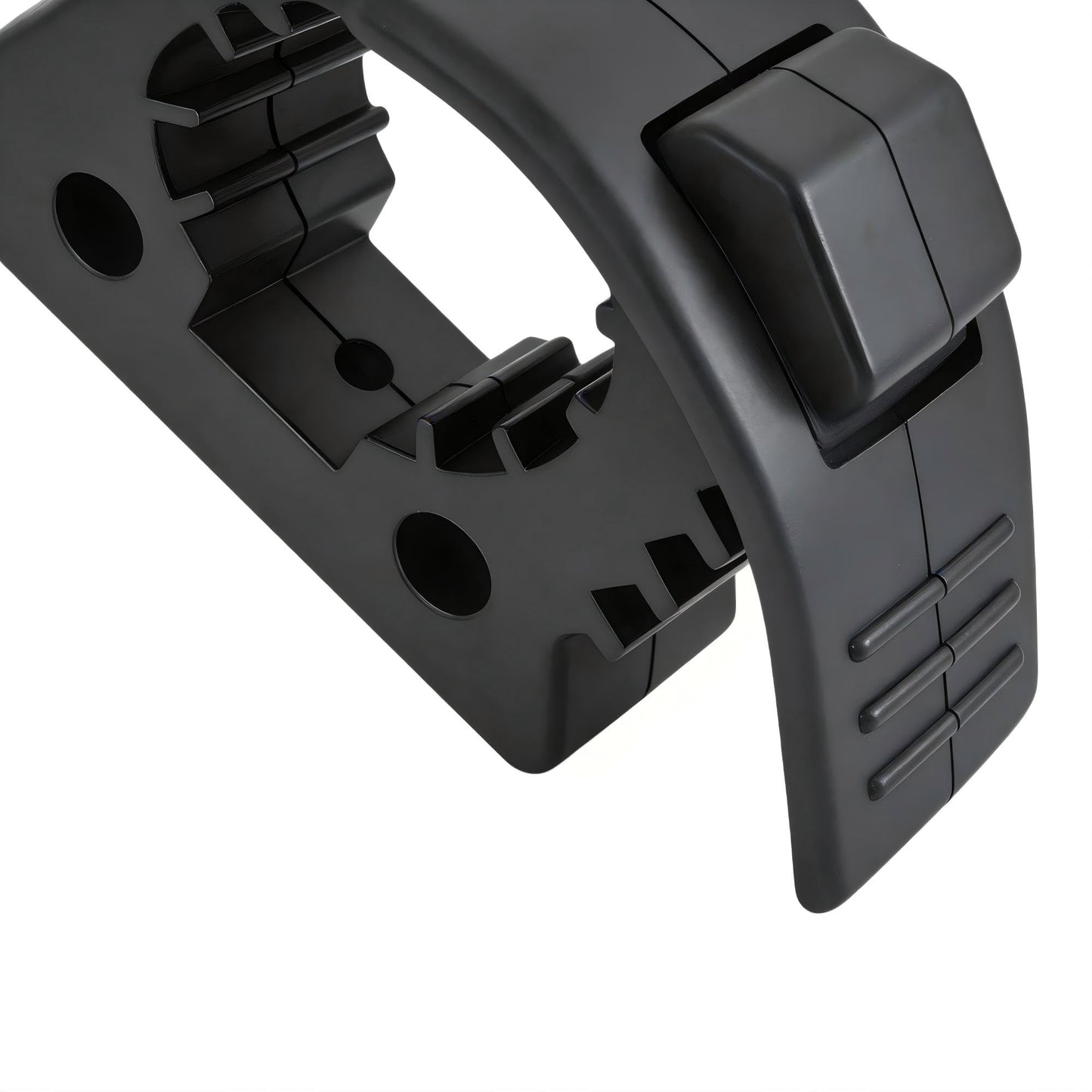 MusixiA Shovel Holder for Truck Quick Release Rubber Clamp Grip Mount Kit Fits for Roof Rack from 1"~1.5" in Diameter Tools and Equipment,Universal for Off-Road Vehicles UTVs ATVs Van Trucks 2Pcs