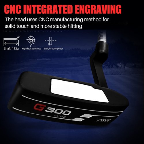 PGM Golf Putter - Blade Putters for Men & Women - Easy Flop Shots – Legal for Tournament Play- Right Handed - Graphite Shaft