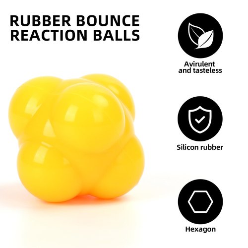 WIESSOC Hand Eye Coordination Training,Hand Eye Coordination Toys,Trainer with 3PCS Reaction Balls Design Improves Focus,Reflex, Agility for Baseball,Basketball Softball Sports