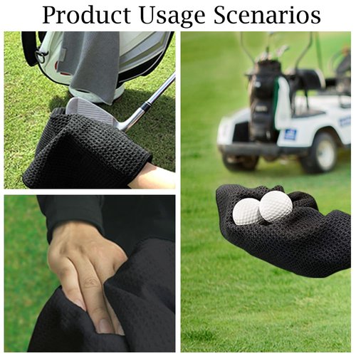 DYJYBMY Looking for Birdies Funny Printed Golf Towel for Golf Bags with Clip, Funny Cat Golf Towel Gifts for Men Women Cat Lover Mam Aunt Sister, Fun Novelty Towels for Women Mom Sister BFF Friend