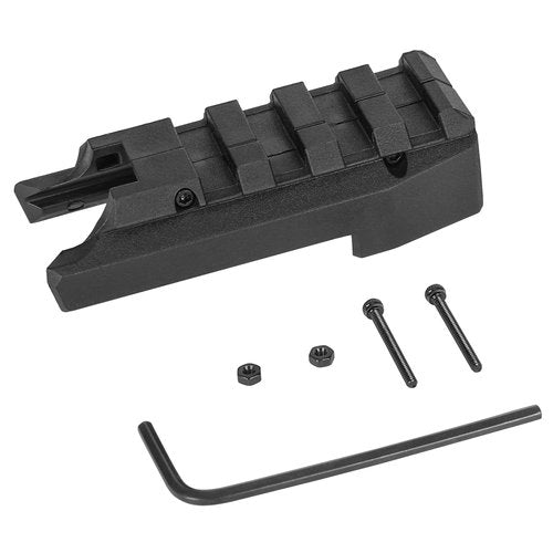 Zzhununt 4 Slots Sig P365XL Picatinny Application Rail Adapter fits Sig P365XL/ Wilson Combat P365 XL Black