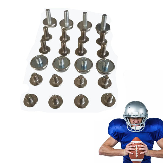 24 Pcs Helmet Mask Screw Kit, Football, Baseball, Hockey Repair Kit, Hardware Replacement Parts for Softball Face Mask Youth