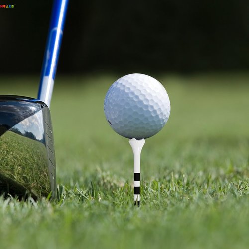 HUAEN Plastic Tees 100 Pack, 3-1/4 INCH Unbreakable Long Tee, Engineered to Minimize Friction and Side Spin