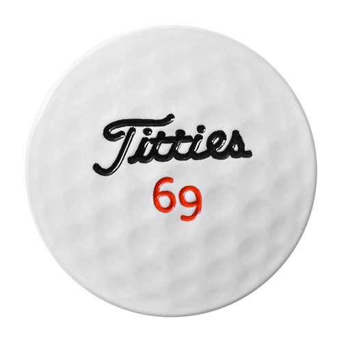 ZEETY Funny 3D Golf Ball Marker with Magnetic Hat Clip – Unique Golf Gifts & Golf Accessories for Men and Women Golfers