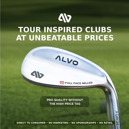 ALVO GOLF Premium Golf Wedges 52/56/60 Sets or Individual Wedges - 52 degree Gap Wedge, 56 degree Sand Wedge, 60 degree lob Wedge Golf Club - Pitching Wedge for Men Right Hand - Wedges Golf - Max spin