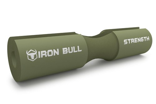 Advanced Squat Pad - Barbell Pad for Squats, Lunges & Hip Thrusts - Neck & Shoulder Protective Pad Support (Green)
