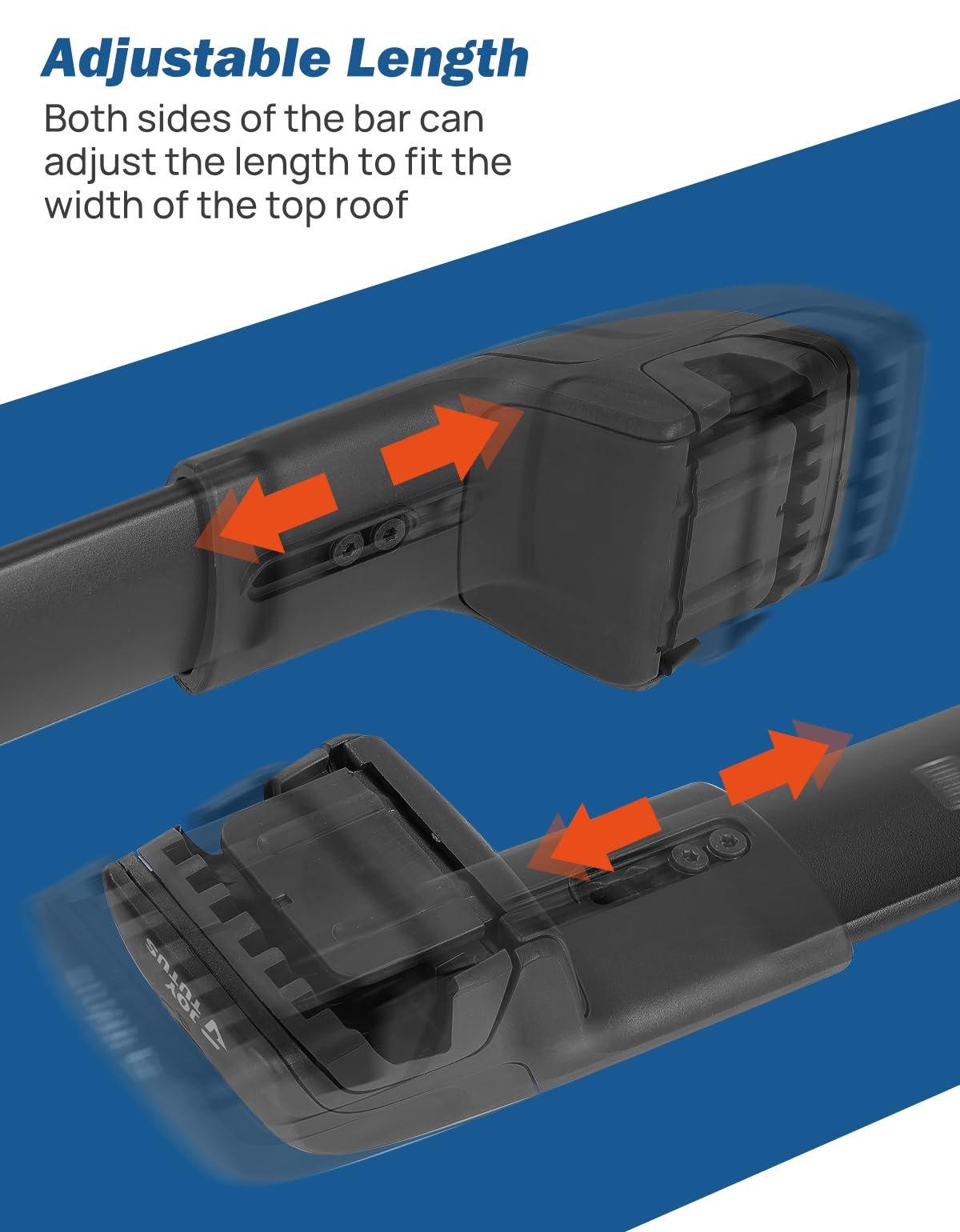 JOYTUTUS Lockable Roof Rack Cross Bars Compatible with Volkswagen VW Tiguan 2018-2026(Not for Limited) Taos 2022-2026, Heavy Duty Aluminum Anti-Theft Roof Rails Crossbars Luggage Racks