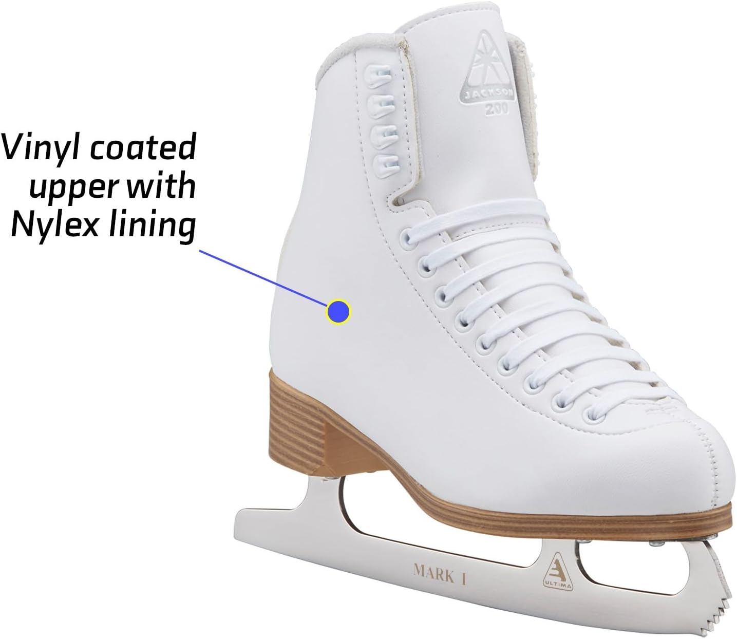 Jackson Classic 200/500 Womens/Girls Figure Ice Skates, Medium Width