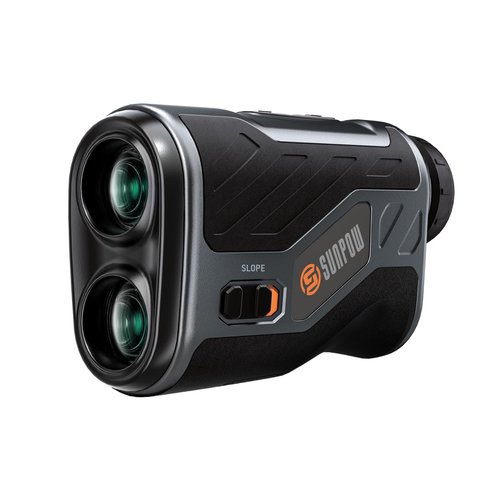 SUNPOW Golf Rangefinder with Slope, High Precision Laser Range Finder for Golfing/Hunting, 1200 Yards, 7X Magnification, Flag Pole Locking, Rechargeable Range Finders with Magnet Stripe