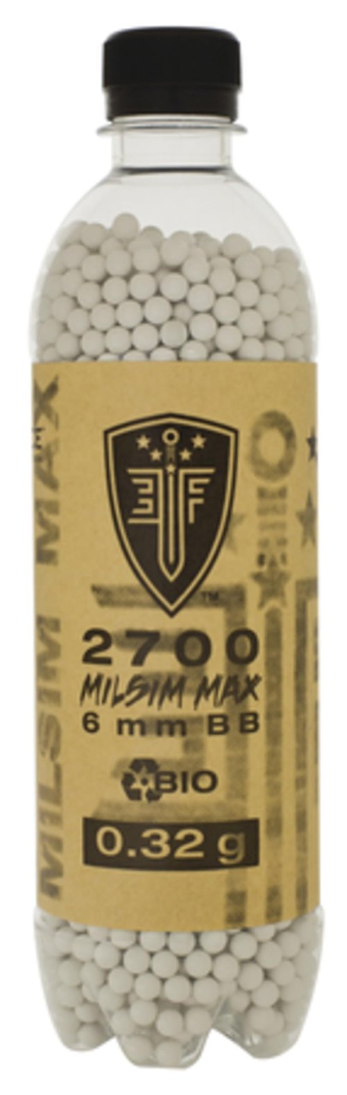 Umarex Elite Force Premium Biodegradable 6mm Airsoft BBS Ammo, .32 Gram (Milsim Max), 2700 Count