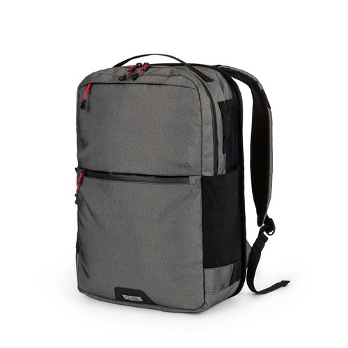 Two Wheel Gear Inverter Pannier Backpack, 25L Convertible Bike Bag, Graphite Grey, 13x19x7 inches