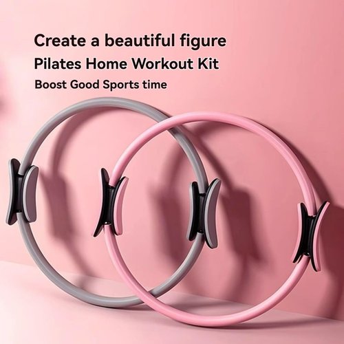Pilates Essential Kit, Pilates Home Workout Kit with Socks, Home Pilates-Kit for Women for Full-Body Exercises Gym Fitness Equipments (Blue Set)