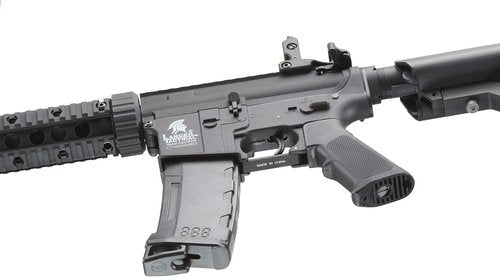 Lancer Tactical Gen 2 M4 Airsoft Rifle Full Starter Package – Includes High-Speed Magazine, Goggles, Tactical Vest, Red Dot Sight, Battery, Charger, and BBS