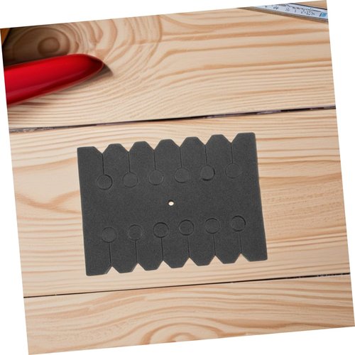 UPKOCH Outdoor Hunting Arrow Rack Separator 6pcs Black Foam Bow Arrow Sponge Pad Organizer
