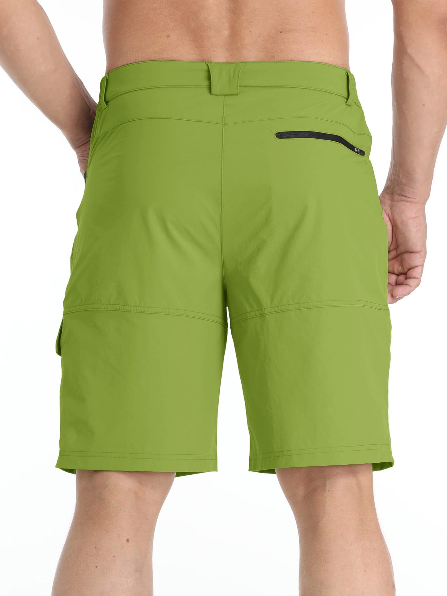 TACVASEN Mens Cargo Shorts Outdoor Casual Summer Hiking Golf Dress 10"