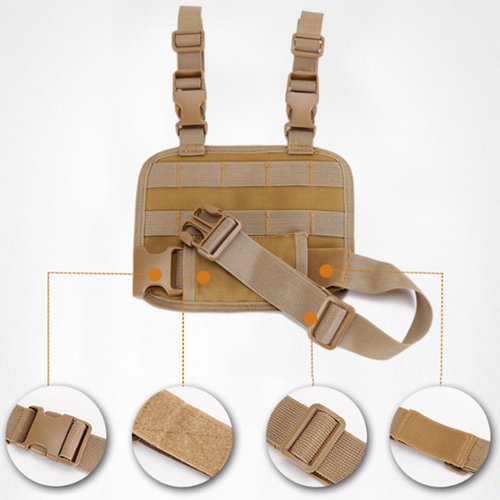 Ywmsfl Tactically Drop Leg Platform Modular Drop Leg Panel with Adjustable Belt &
