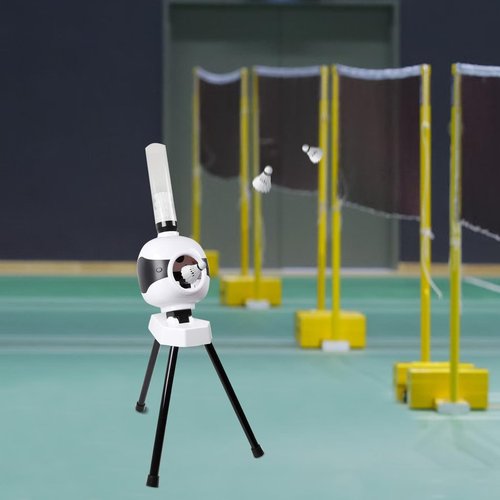 Mlonausz Automatic Badminton Shuttlecock Machine Launcher Badmintonshooting Machine, New
