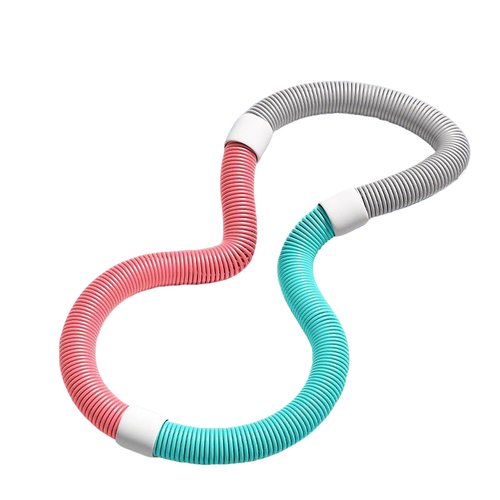 Foldable Fitness Hula Hoop with no Waist Damage Spring Design, Suitable for Adult Hula Hoop for Families and Travel