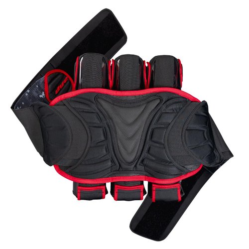 Dye Assualt Pack Pro Harness (Black/Red, 3+4)