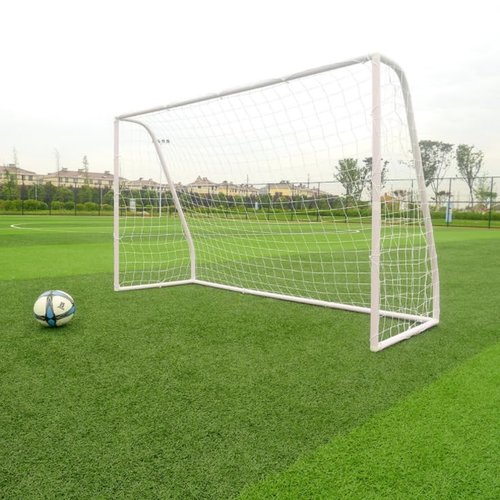 Ktaxon Soccer Goal 6x4/8x6 Portable Soccer Nets, Easy to Assemble PVC Frame, Design for Backyard Practice and Fun for Teens & Adults, Waterproof Outdoor Training Football Goals (8x6)