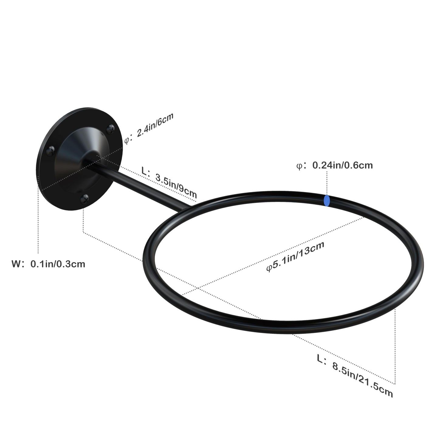 S SUCHEK Basketball Holder Wall Mount, Ball Holder Wall Mount, Ball Display Wall Storage for Basketball, Soccer Ball, Volleyball, Football, Rugby(4 Pieces, Black)