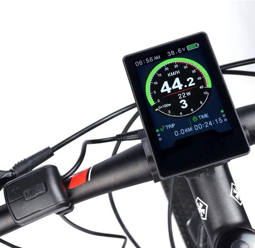 Forbestcy Ebike LCD Display Control Unit Replacement 500C P850C 860C 750C-ble DPC18 Backup 5 Pin Female Plug for Bafang BBS01 BBS02 BBSHD Motor Kit(Com.Protocol UART)