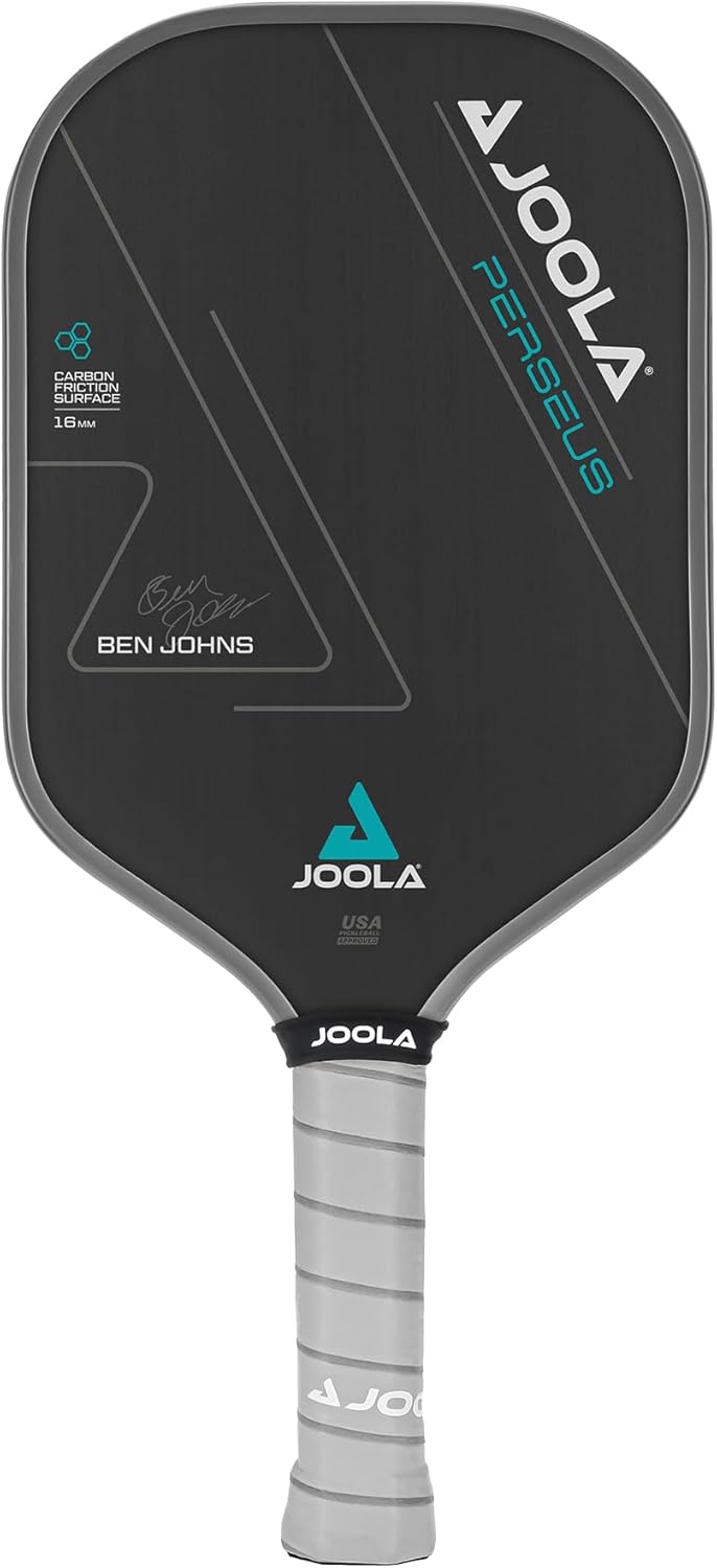 JOOLA Professional Pickleball Paddles – Charged Surface Technology for Power & Feel – Select Perseus or Hyperion Shape – Fully Encased Carbon Fiber – USAP Approved – Well Balanced w/Pop & Control