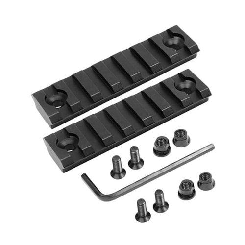 Gotical 7 Slots Aluminum Key mod Rail Section for Key mod Seven Slots Key mod Rail Picatinnii Rail Section (7 Slots Keymod Rails)