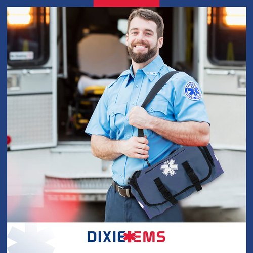 Dixigear First Responder On Call Trauma Bag W/Reflectors - Navy