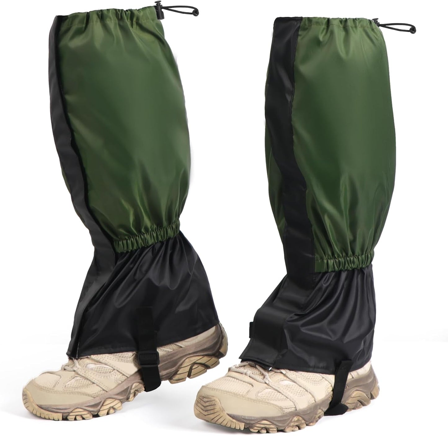 2 PCS Waterproof Lawn Care Leg Gaiters,Garden Trimming Leg Chaps,Weed Eating Leg Protectors