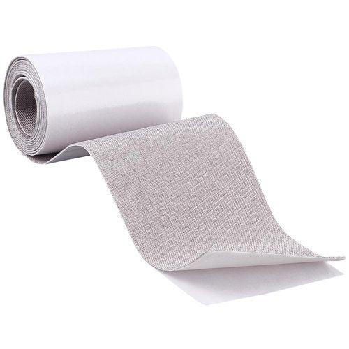 CRASPIRE 60 x 3 Inch Tent Repair Tape Waterproof Canvas Patch Self-Adhesive Fabric Light Grey Outdoor Gear Patches for Repairing Boat Covers Tents Sofas Patio Umbrellas Lounge Chairs Clothing Car Seat