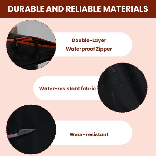 JOMAILIEEL Smell Proof Hunting Duffle Bag 120L,Triple-Layer Odor Control Travel Gear Bag with Waterproof Zipper, Tear Resistant Oxford Fabric,Scent Free Bag for Hunting Clothes and Accessories
