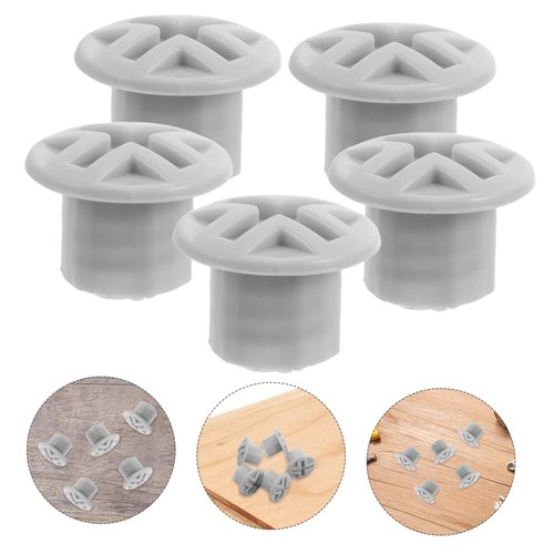 VALICLUD 5pcs Slide Fixing Caps Weatherproof Plastic Screw Covers for Play Equipment Loosening Design for Compatibility and Enhanced Safety